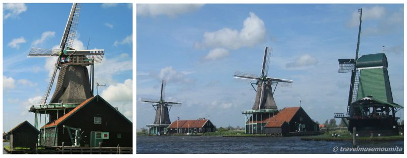 Zaanse Schans Windmill Village, Netherlands